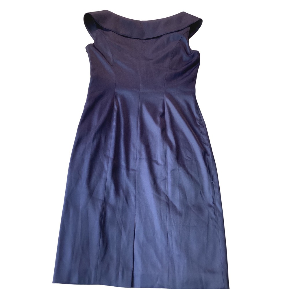 Evan Picone Women's Dress Size 8 Blue Sleeveless‎ Formal Cocktail Party Career - Picture 2 of 6